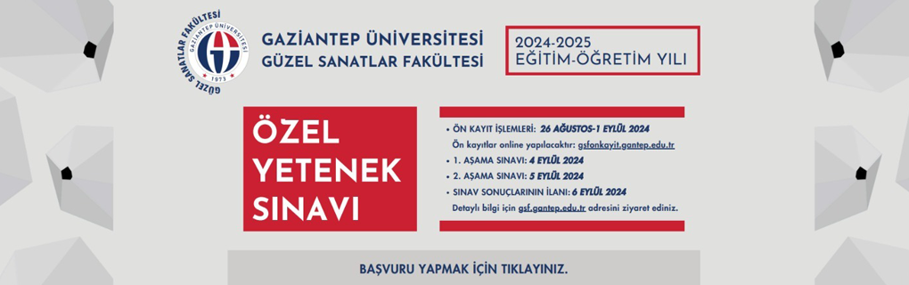 GSF Yetenek Sınavı Başvuruları