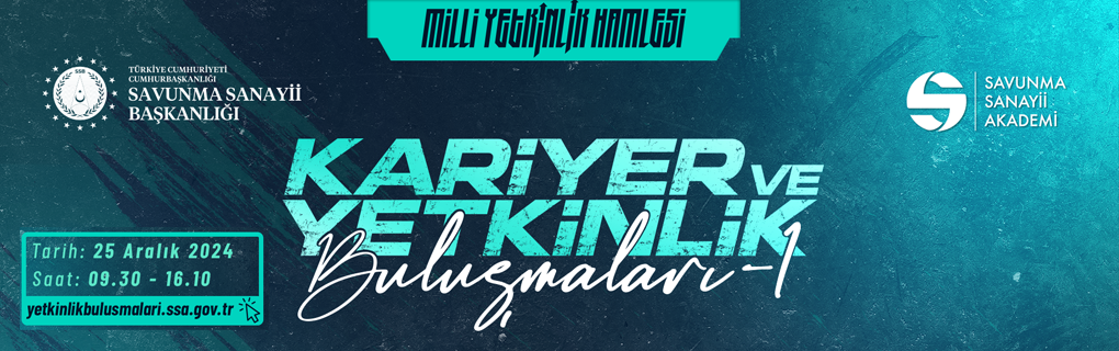 25 Aralık 2024 Kariyer ve Yetkinlik Buluşmaları  Duyurusu